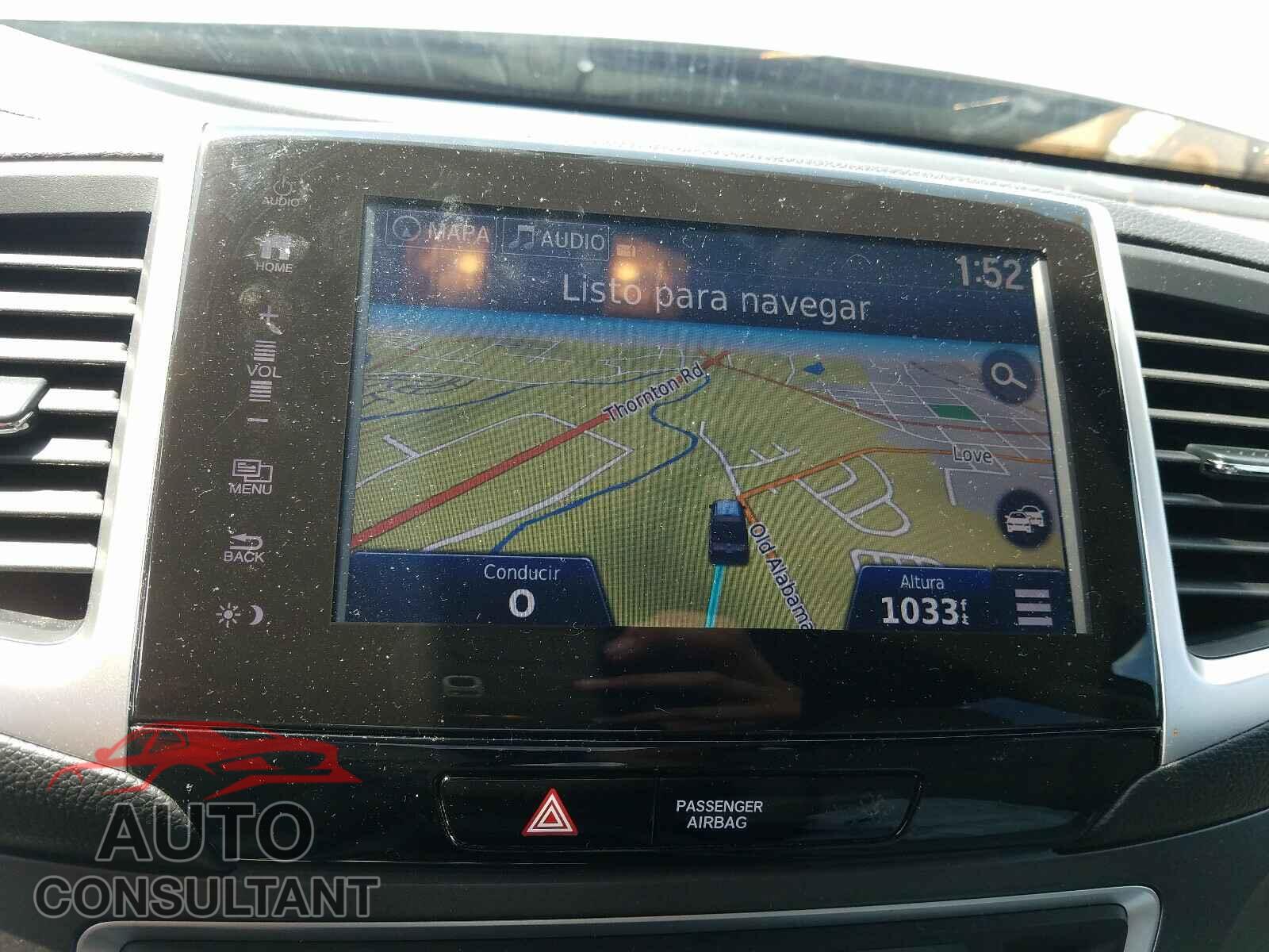 HONDA RIDGELINE 2017 - 5FPYK2F60HB010519