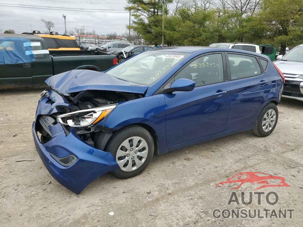 HYUNDAI ACCENT 2017 - KMHCT5AE1HU301159