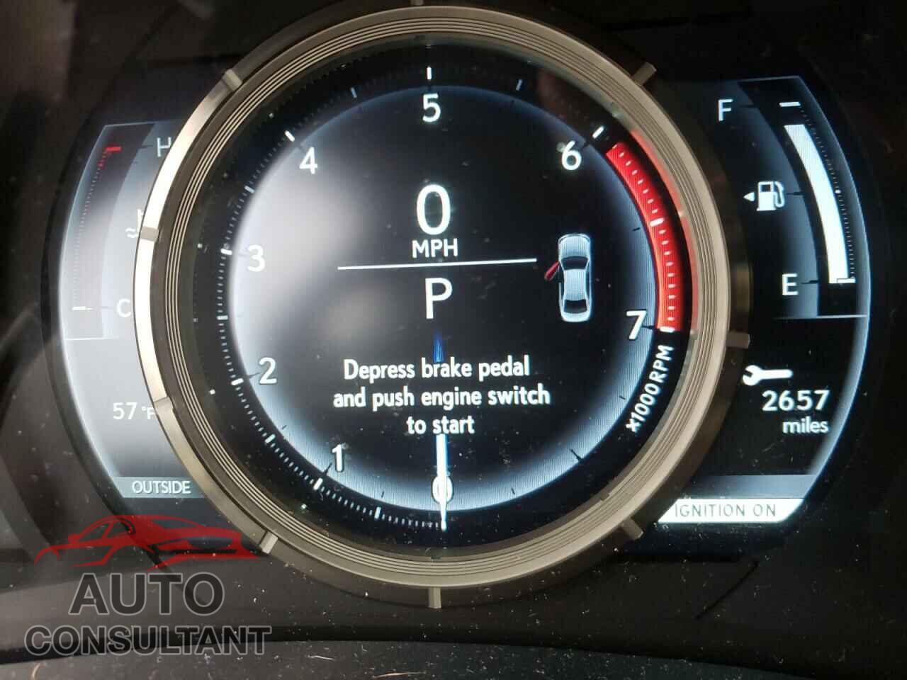 LEXUS IS 2016 - JTHBA1D24G5005172