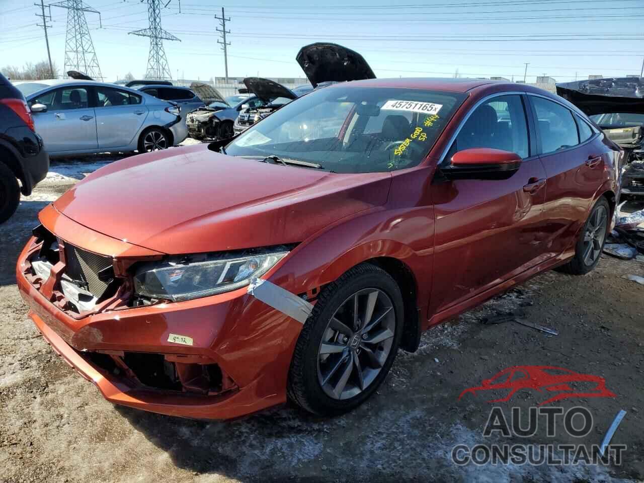 HONDA CIVIC 2021 - 2HGFC1F31MH706597