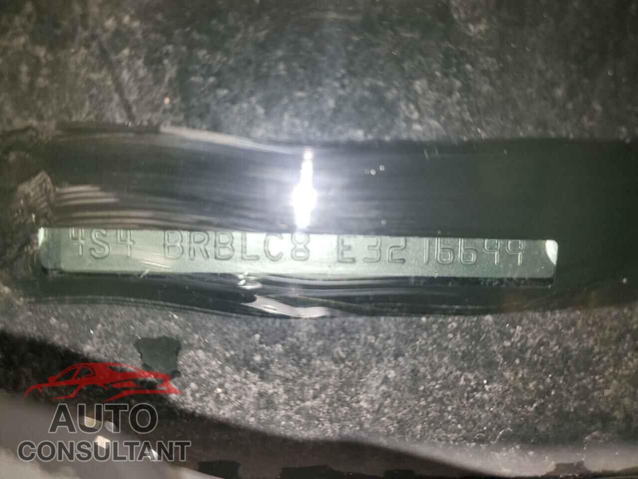 SUBARU OUTBACK 2014 - 4S4BRBLC8E3276699