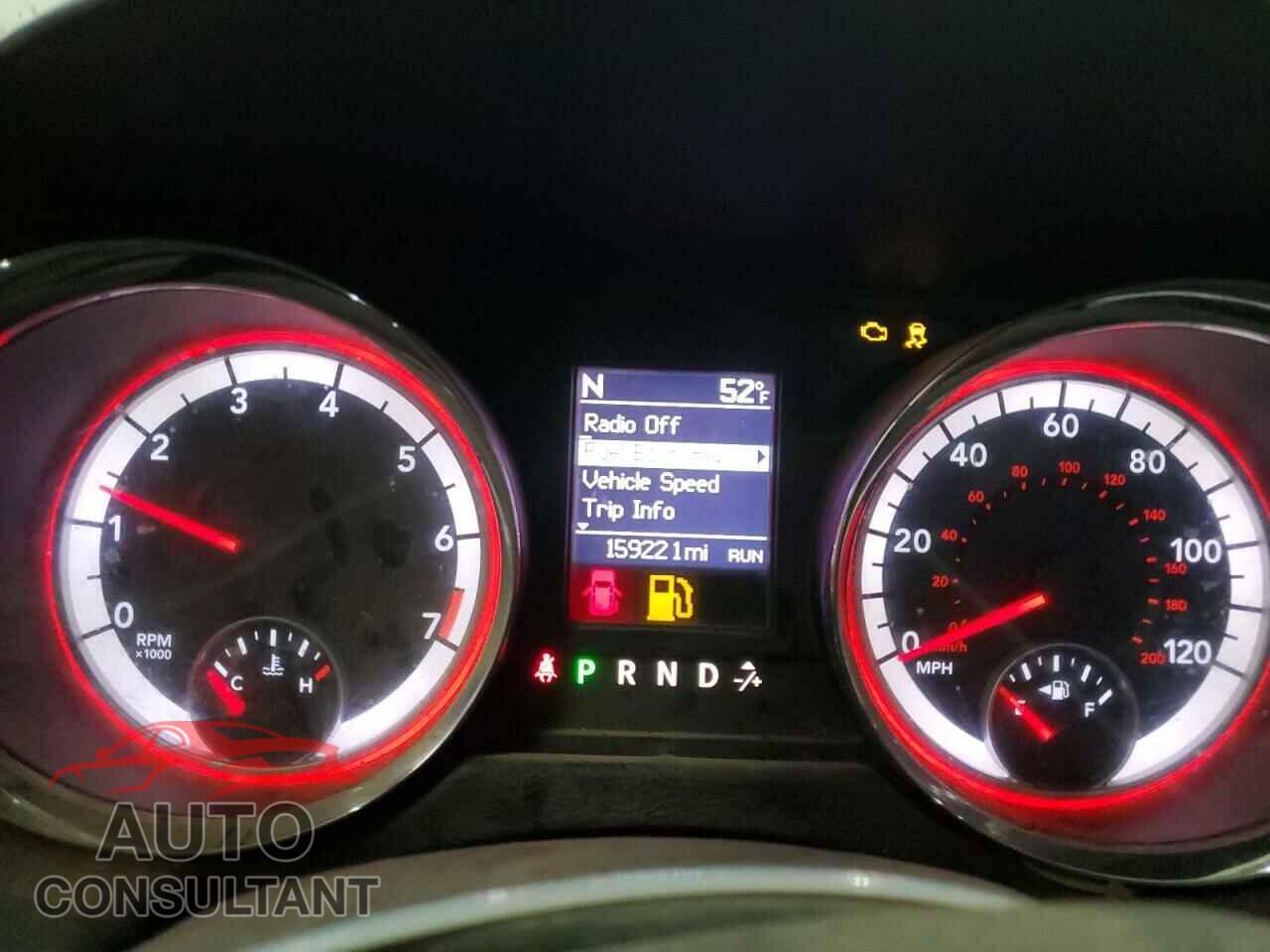 DODGE CARAVAN 2012 - 2C4RDGDG1CR131024