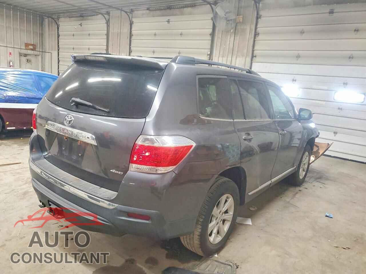 TOYOTA HIGHLANDER 2012 - 5TDBK3EHXCS108517