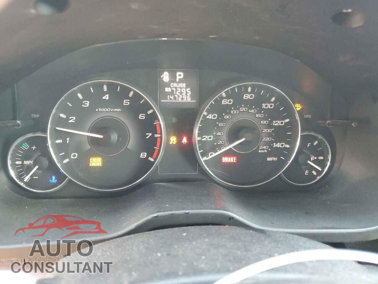 SUBARU OUTBACK 2012 - 4S4BRCCC6C3273674