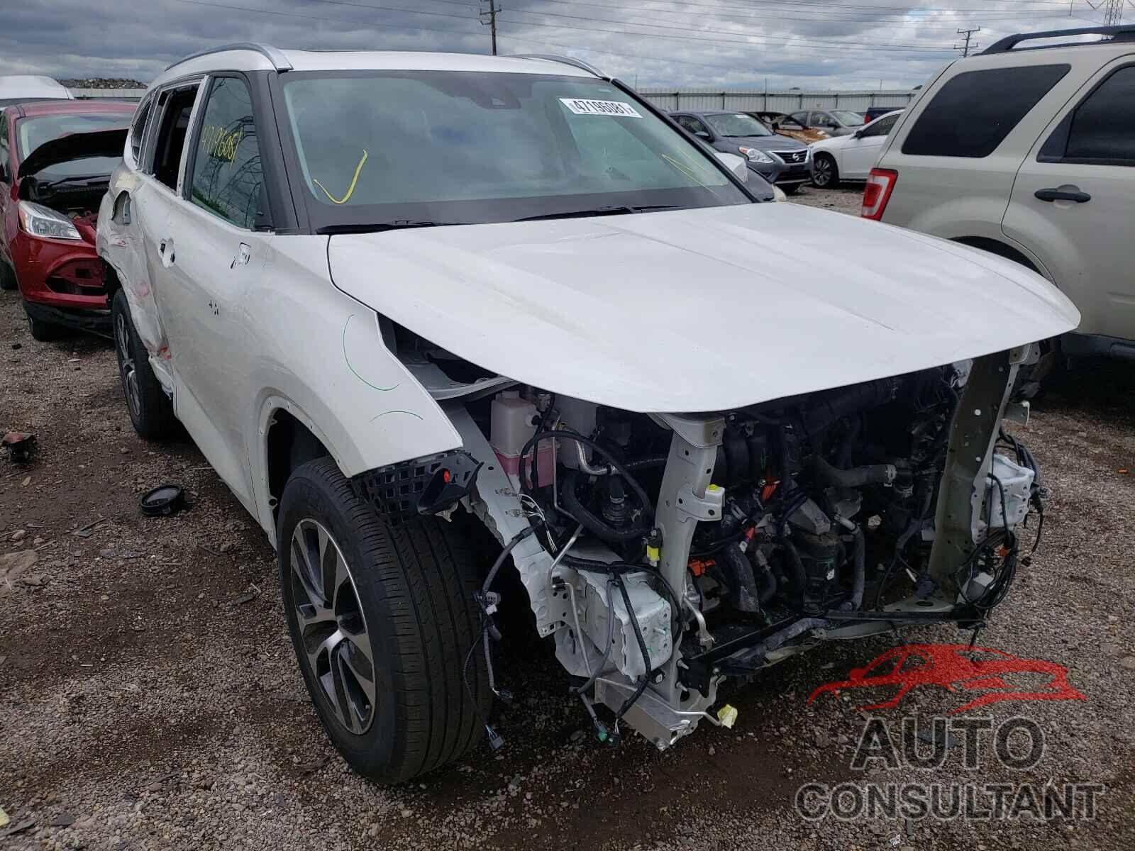 TOYOTA HIGHLANDER 2020 - 5TDHBRCH8LS507409