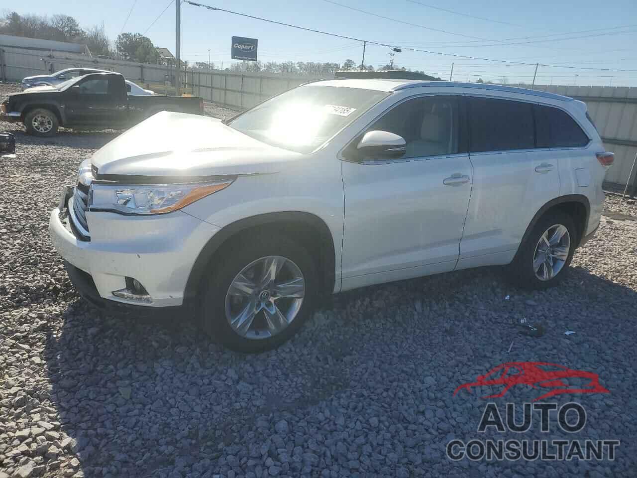 TOYOTA HIGHLANDER 2016 - 5TDYKRFH3GS169421