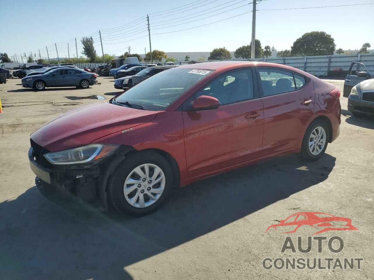 HYUNDAI ELANTRA 2017 - 5NPD74LF2HH207542