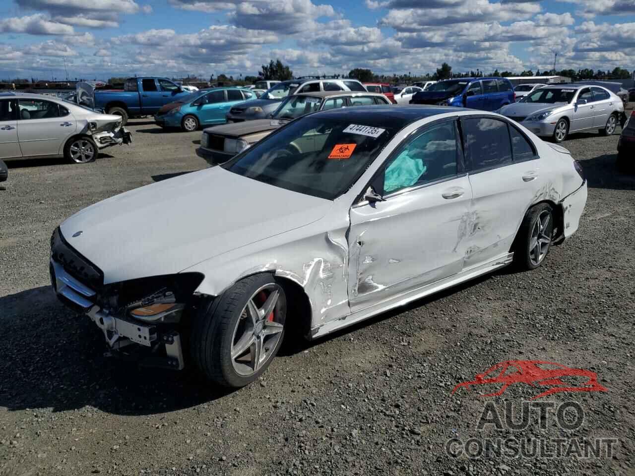 MERCEDES-BENZ C-CLASS 2017 - 55SWF4JB2HU183400