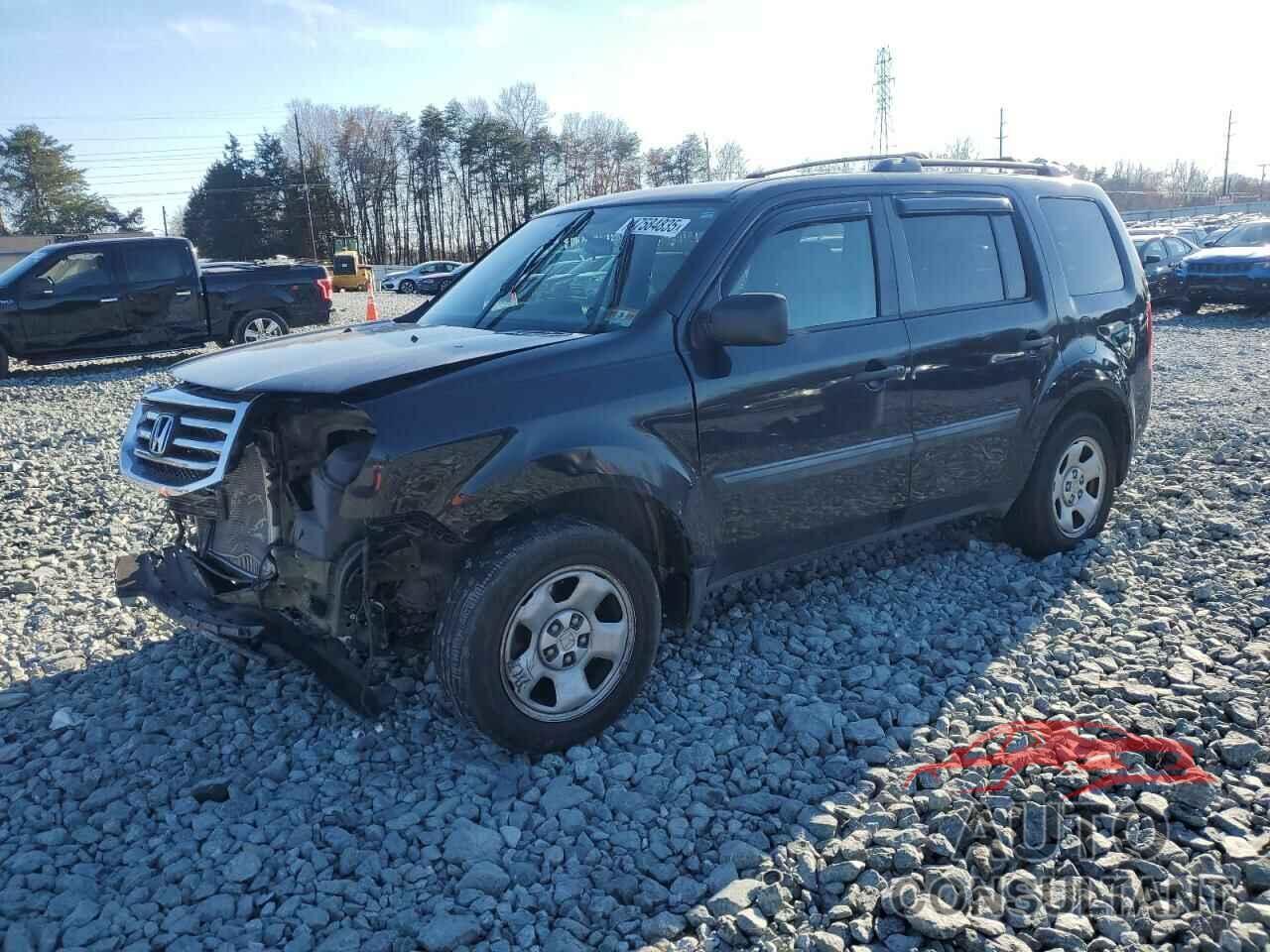 HONDA PILOT 2013 - 5FNYF4H2XDB041175