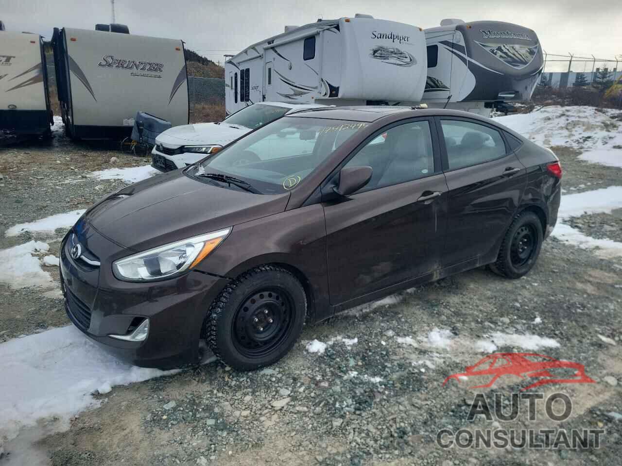 HYUNDAI ACCENT 2015 - KMHCT4AE3FU811388