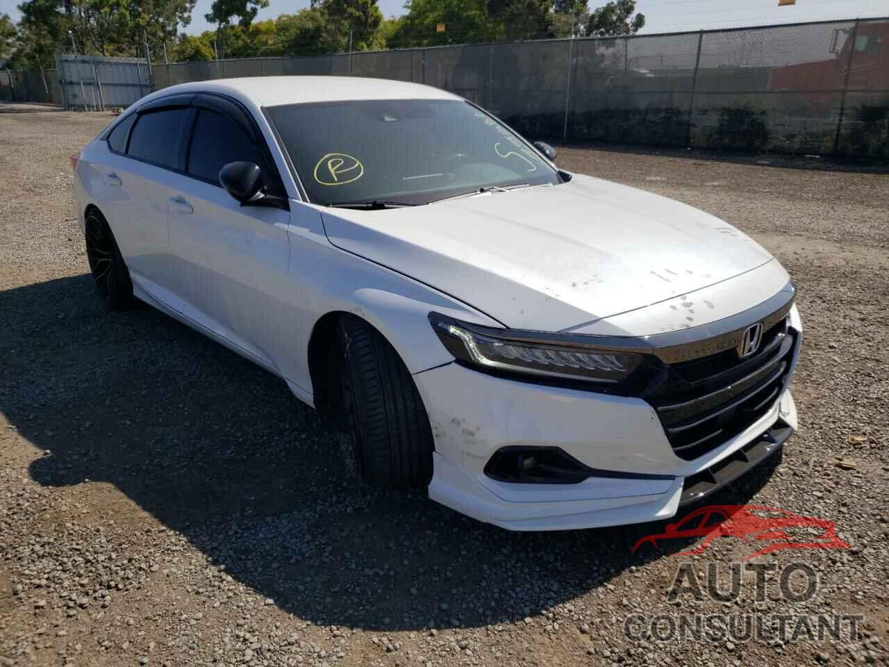 HONDA ACCORD 2021 - 1HGCV1F38MA074483