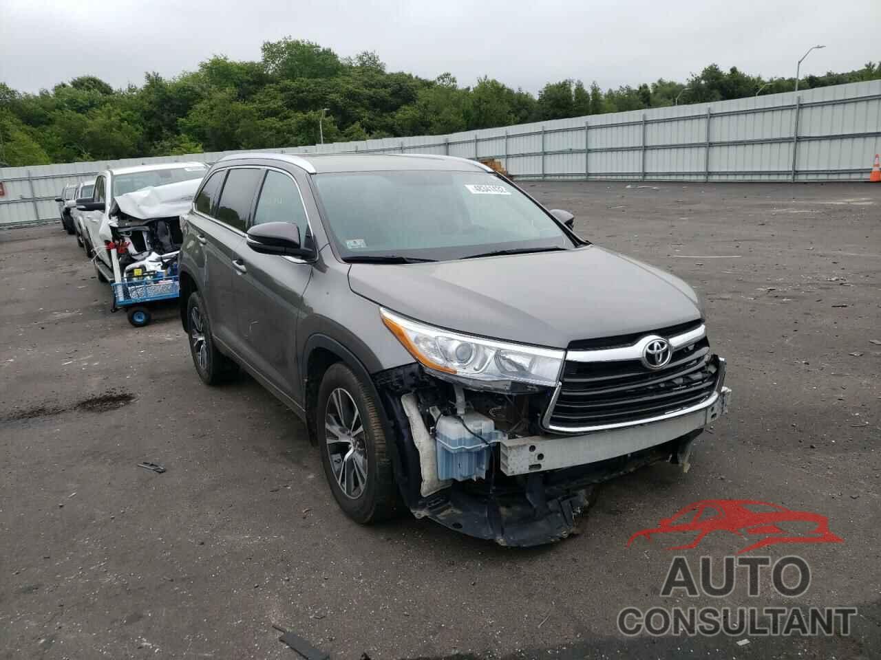 TOYOTA HIGHLANDER 2016 - 5TDJKRFH5GS347489
