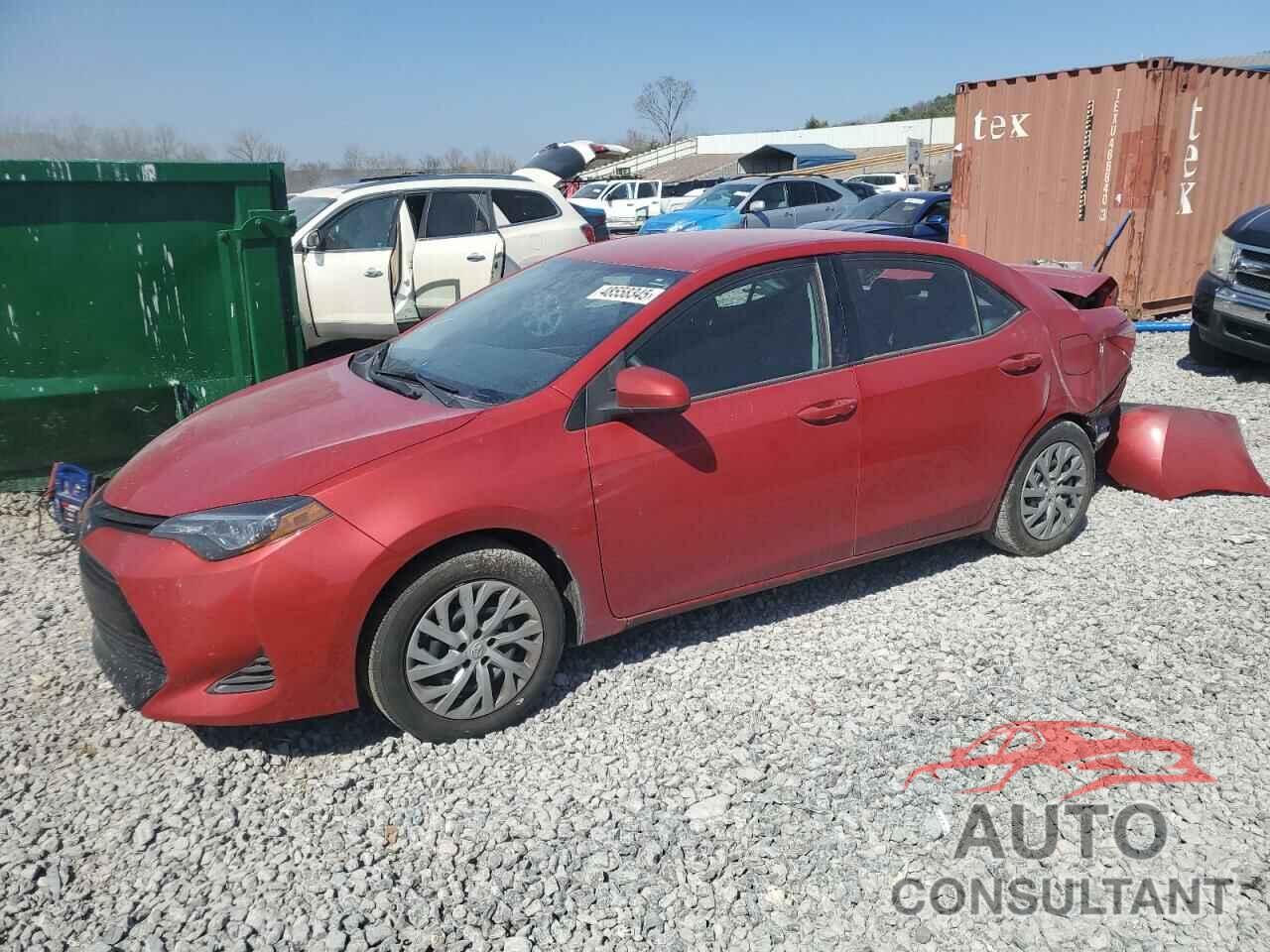 TOYOTA COROLLA 2019 - 2T1BURHE7KC189160