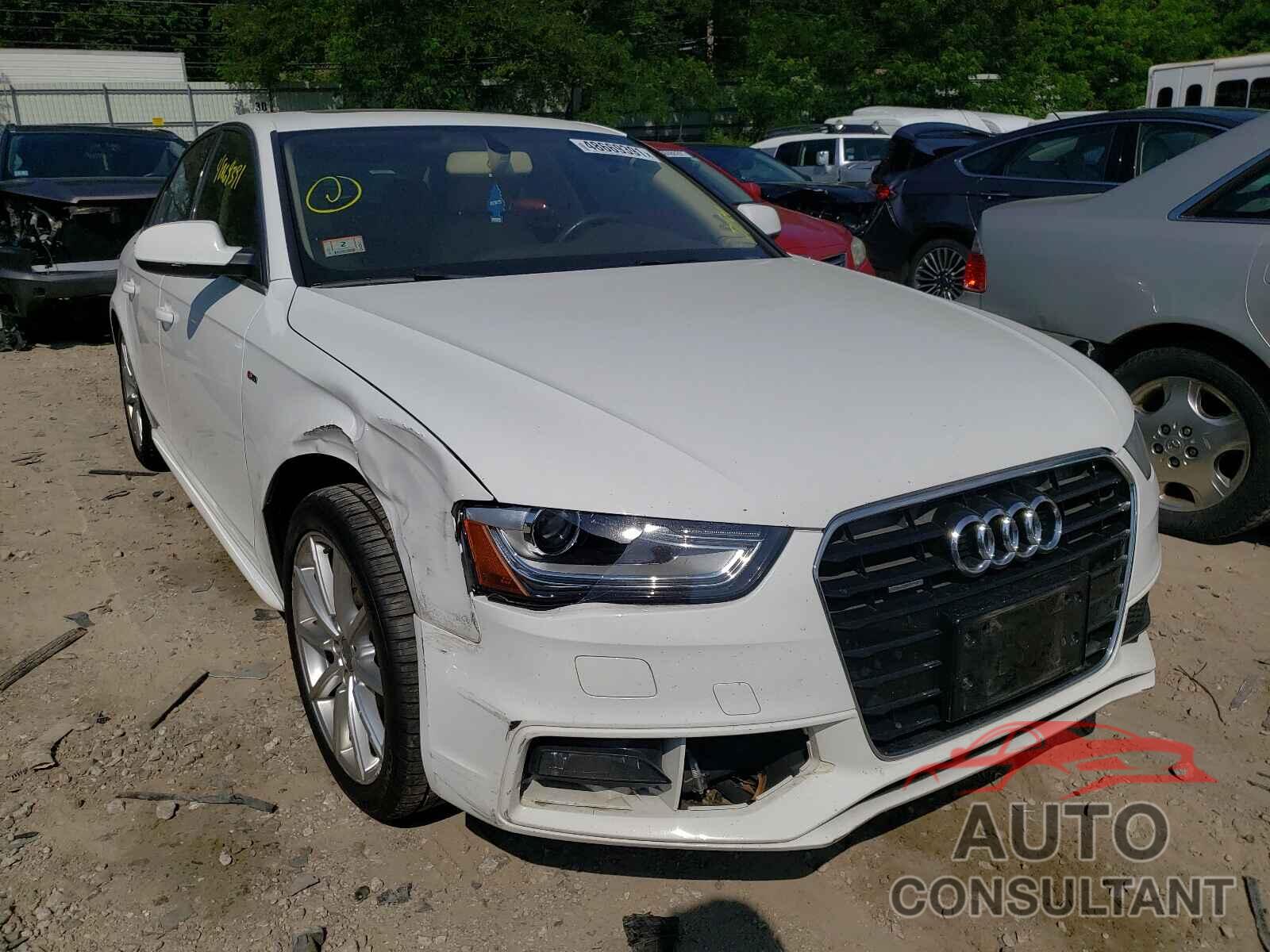 AUDI A4 2016 - WAUBFAFLXGN006462