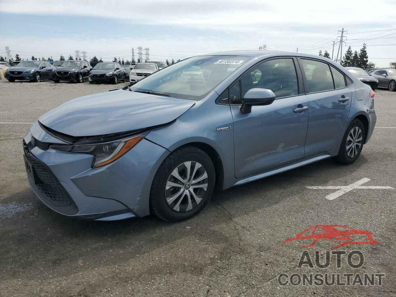 TOYOTA COROLLA 2021 - JTDEAMDE0MJ016019