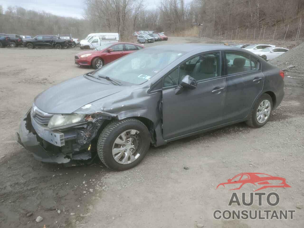 HONDA CIVIC 2012 - 19XFB2F55CE360573