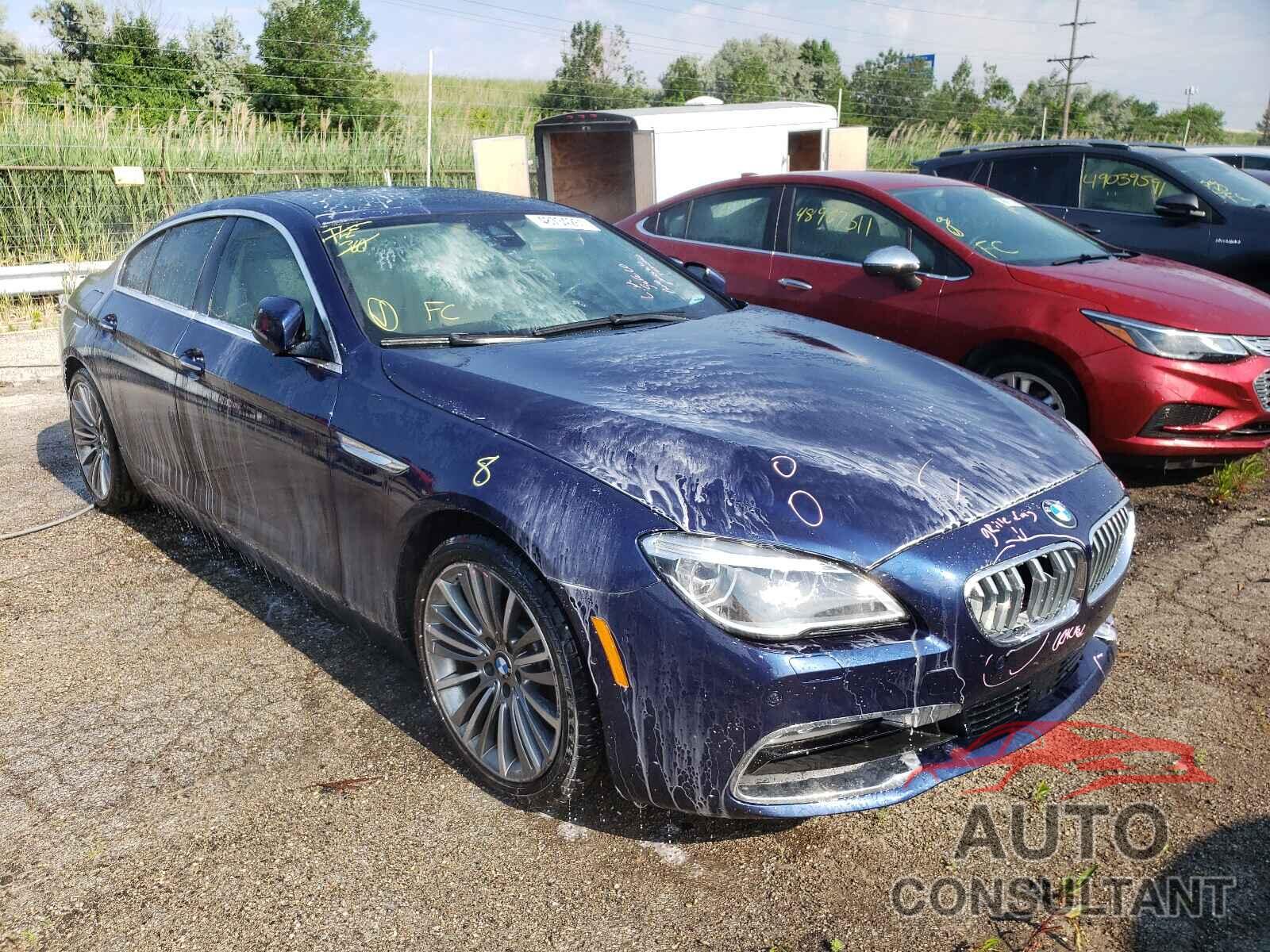 BMW 6 SERIES 2017 - WBA6D6C54HG388391