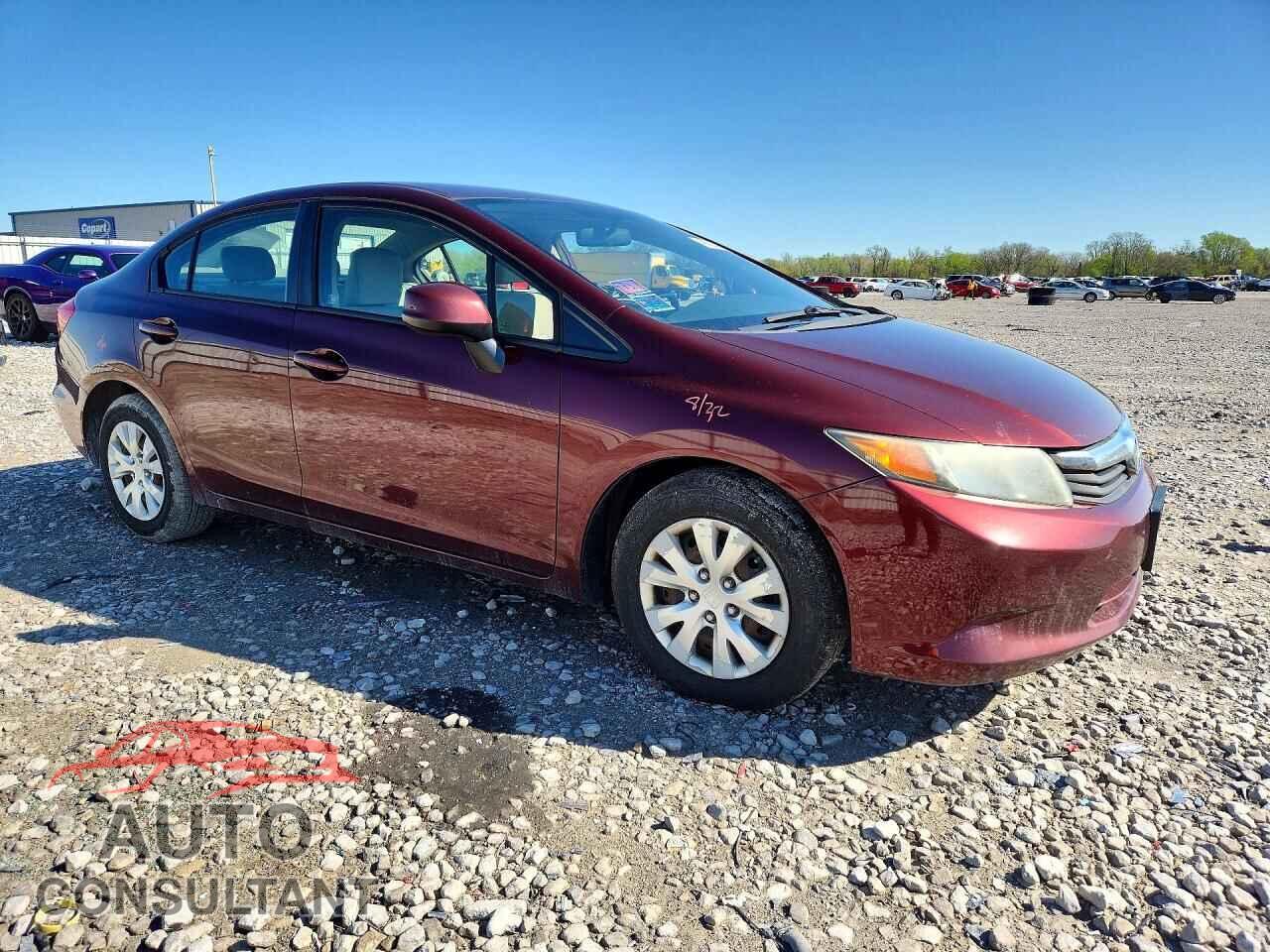 HONDA CIVIC 2012 - 19XFB2F51CE088460