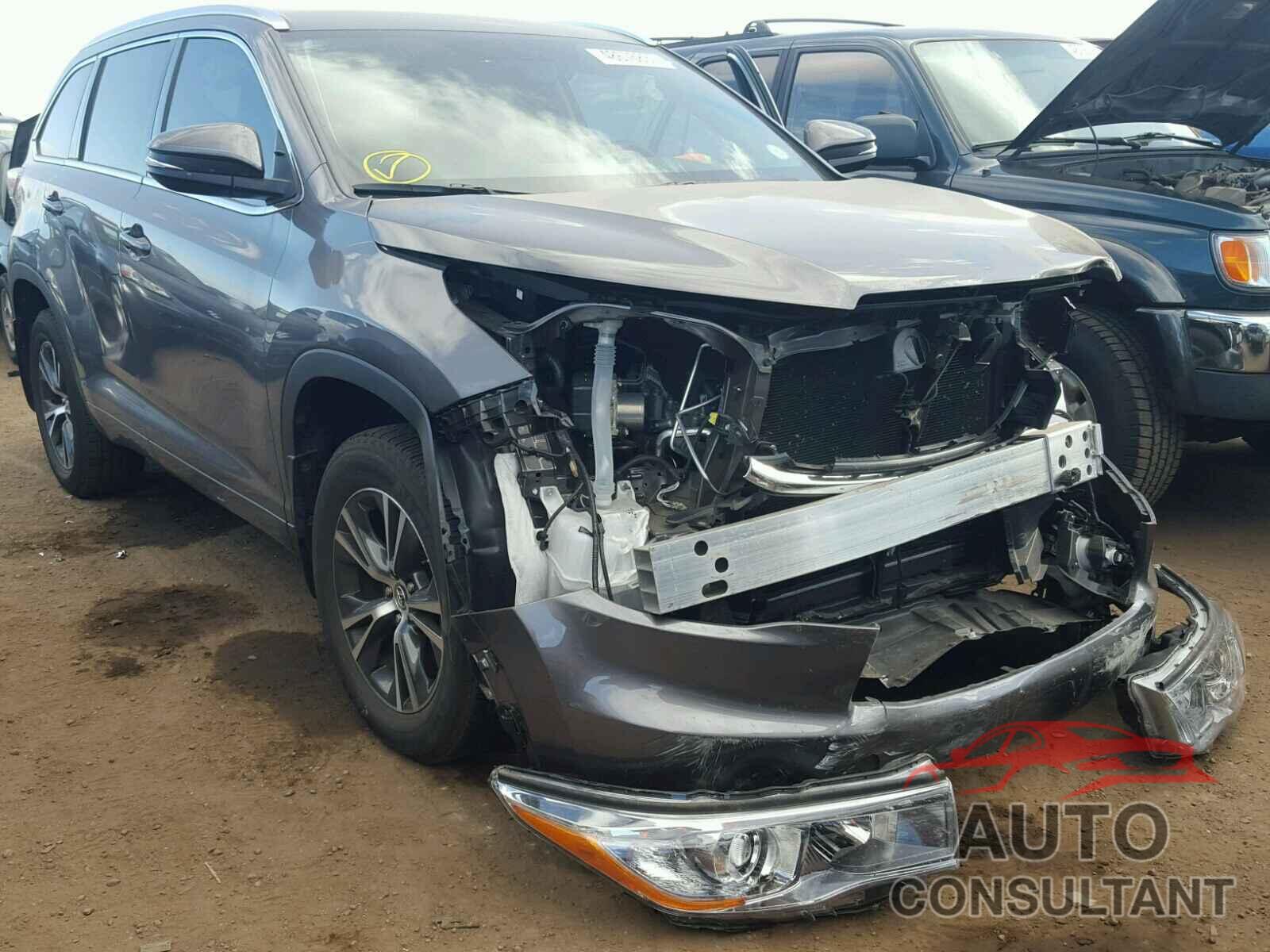 TOYOTA HIGHLANDER 2016 - 5TDJKRFH4GS503182