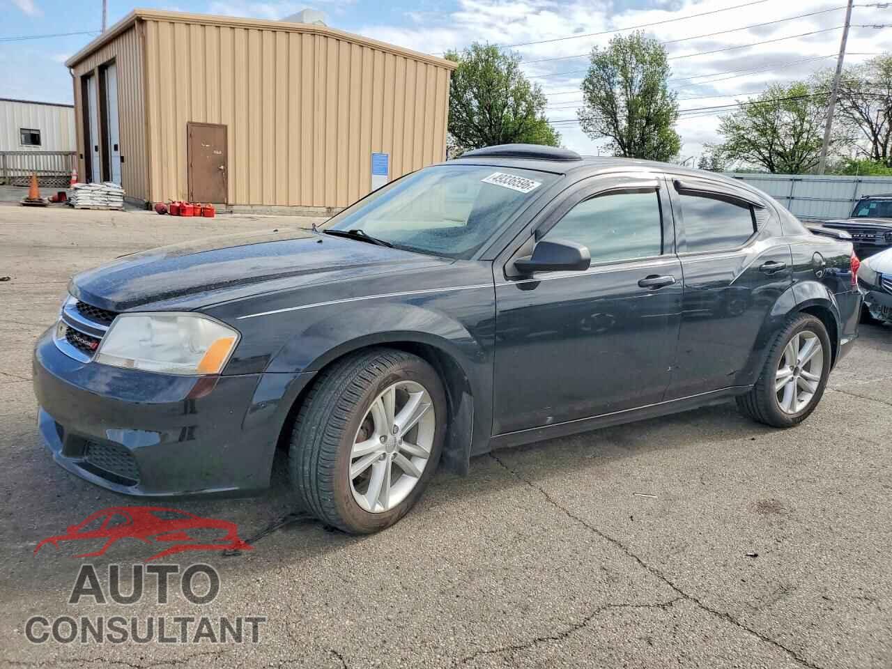 DODGE AVENGER 2012 - 1C3CDZAGXCN314803