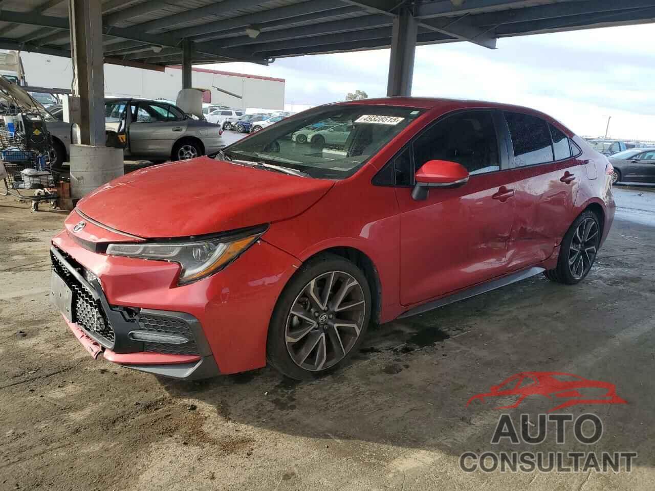 TOYOTA COROLLA 2021 - JTDS4MCE6MJ064023