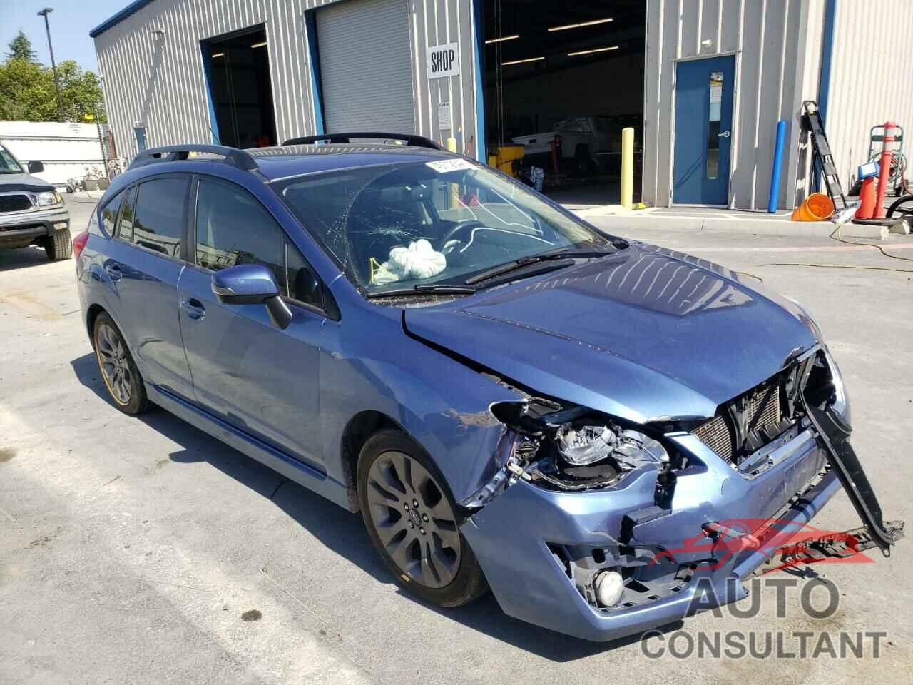 SUBARU IMPREZA 2016 - JF1GPAP60GH292566