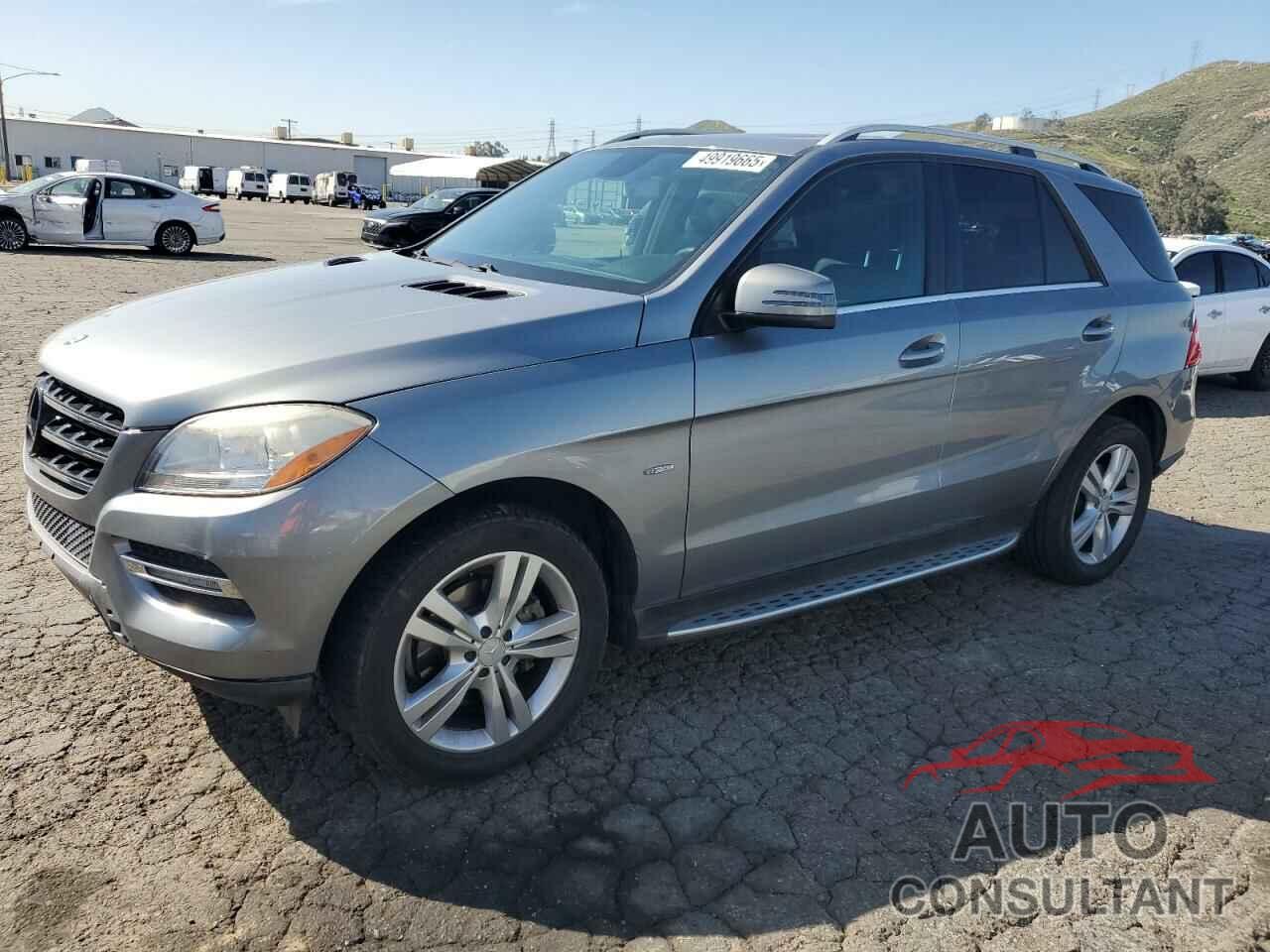 MERCEDES-BENZ M-CLASS 2012 - 4JGDA5HB8CA054819