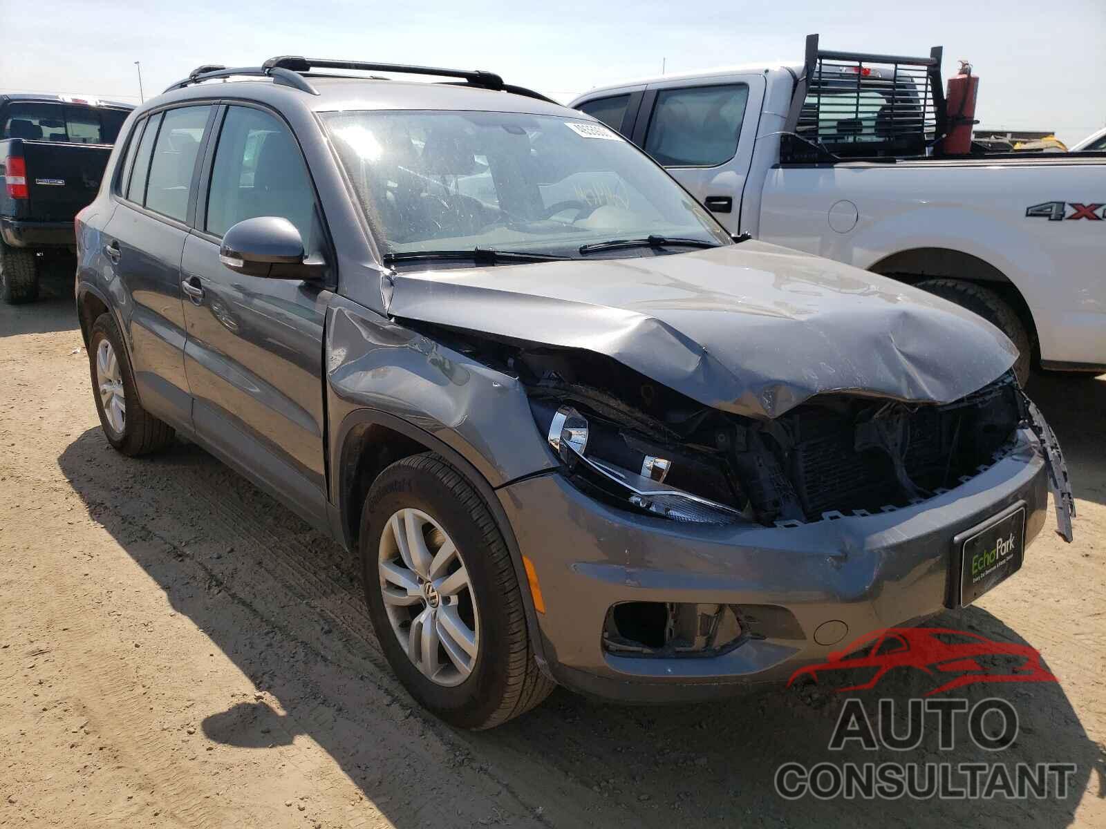 VOLKSWAGEN TIGUAN 2016 - WVGBV7AXXGW574039