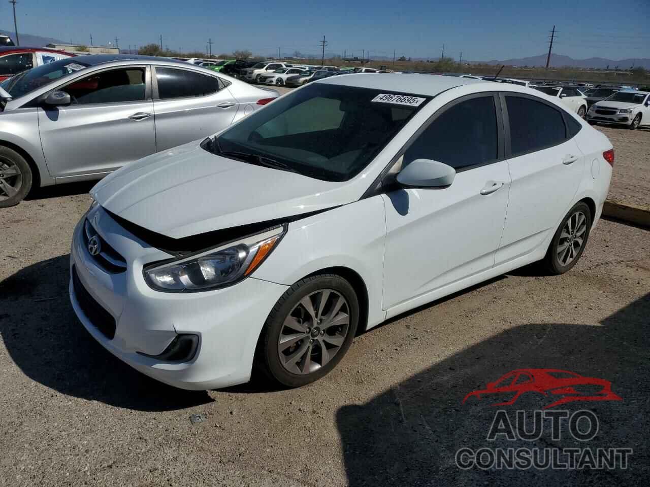 HYUNDAI ACCENT 2017 - KMHCT4AE8HU337845
