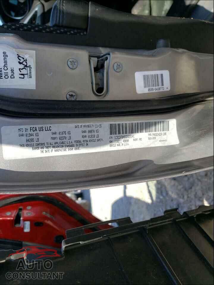 DODGE DART 2016 - 1C3CDFBA6GD623141