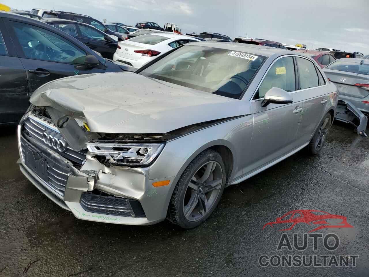 AUDI A4 2017 - WAUENAF44HN024594