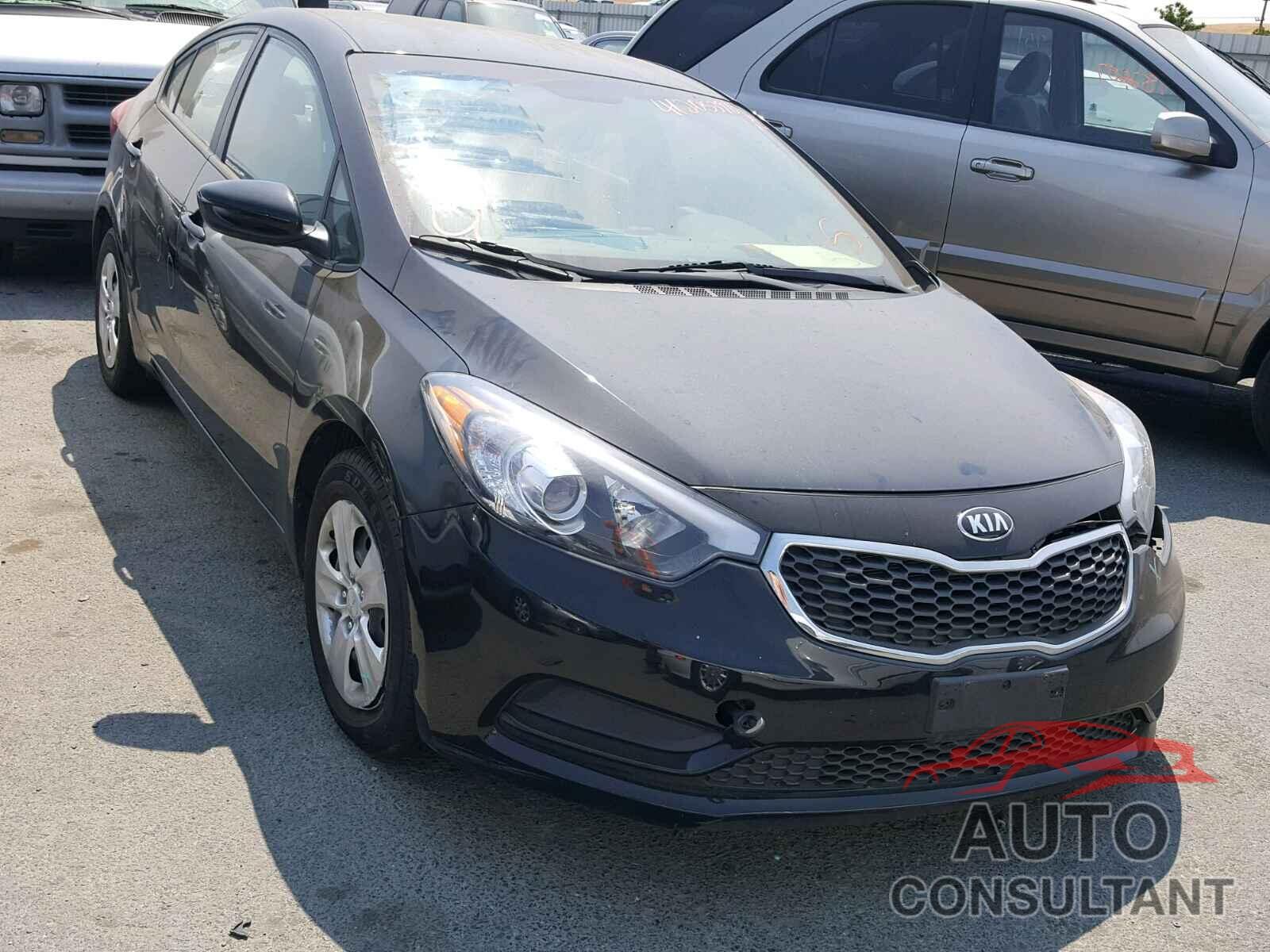 KIA FORTE 2016 - KNAFK4A63G5548955