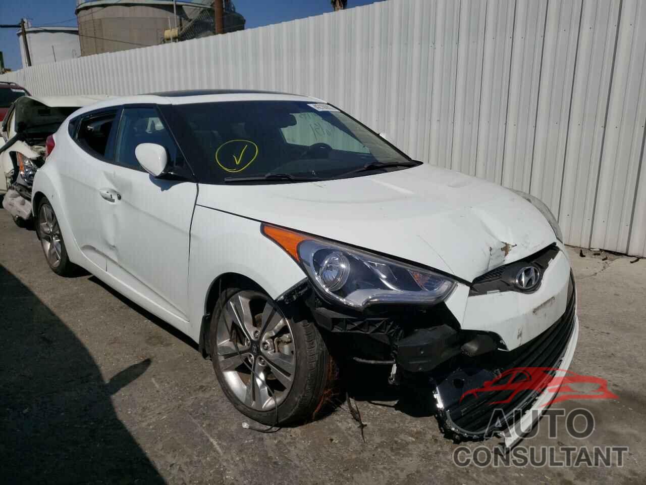 HYUNDAI VELOSTER 2016 - KMHTC6AD3GU293917