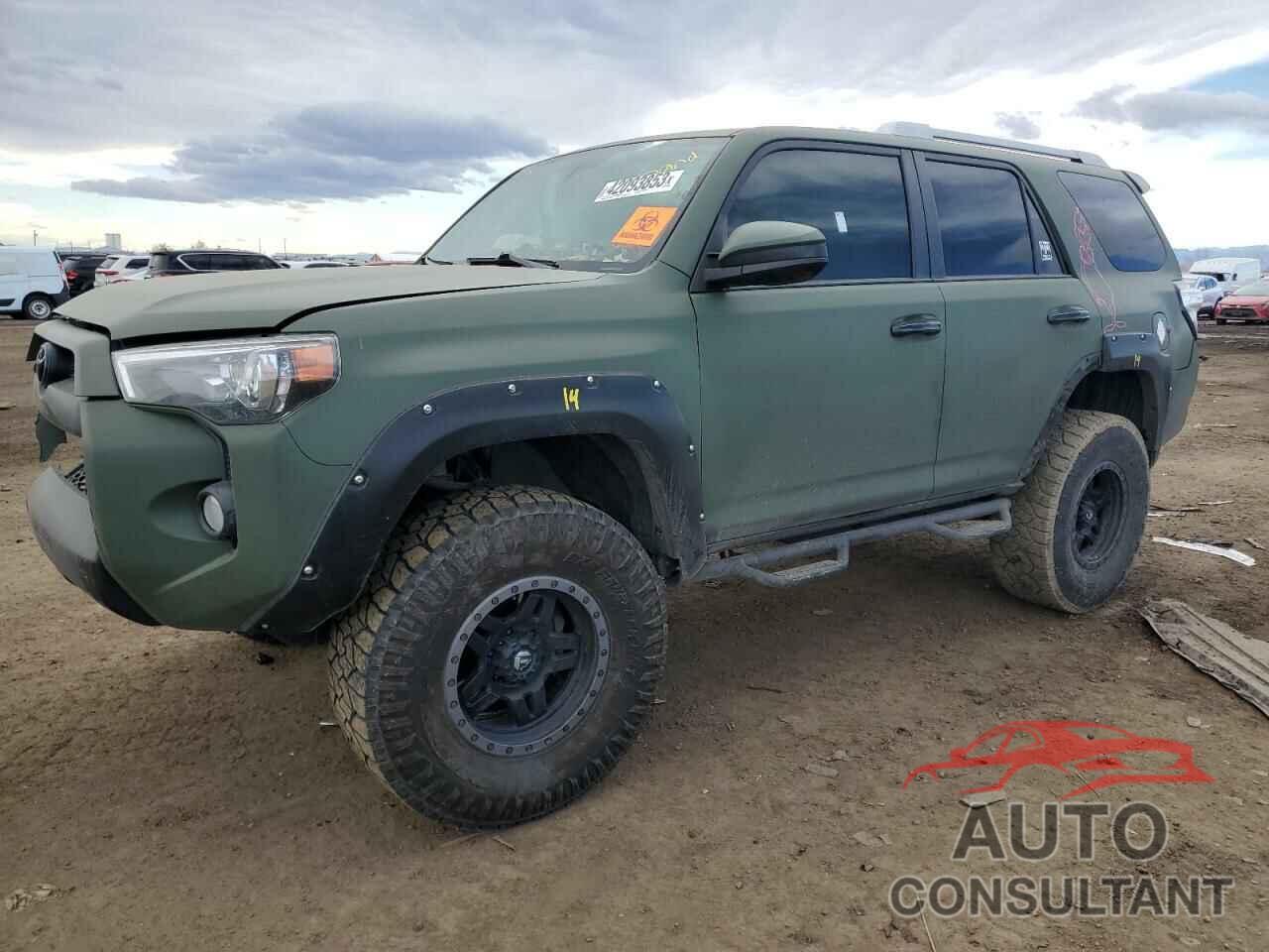 TOYOTA 4RUNNER 2017 - JTEBU5JR4H5414867