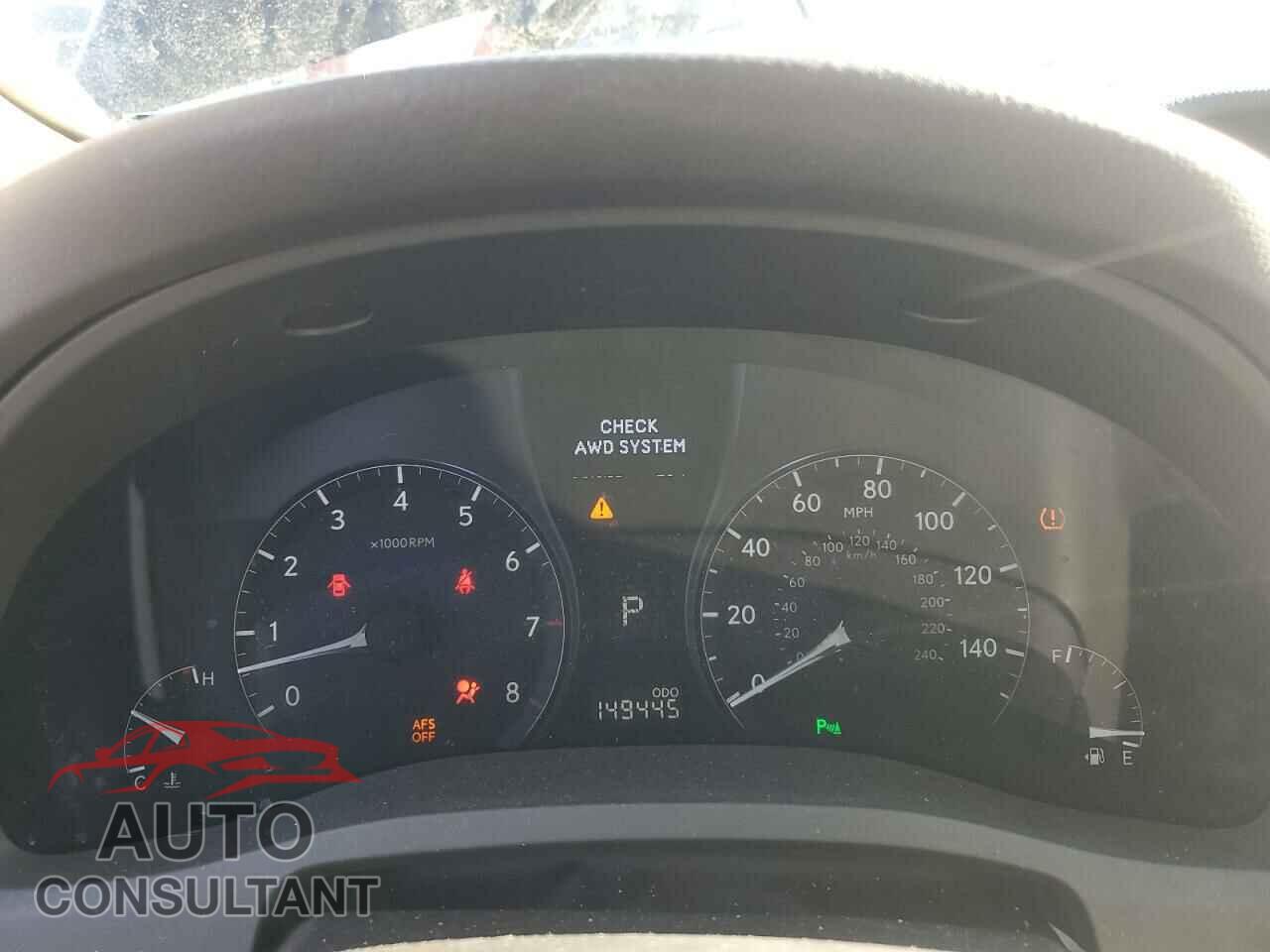 LEXUS RX350 2012 - 2T2BK1BA4CC135261