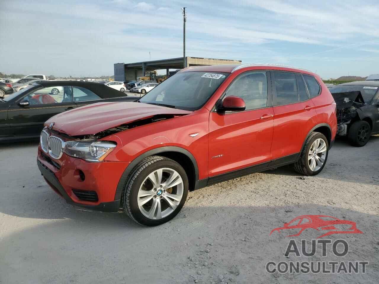 BMW X3 2016 - 5UXWX9C52G0D68452