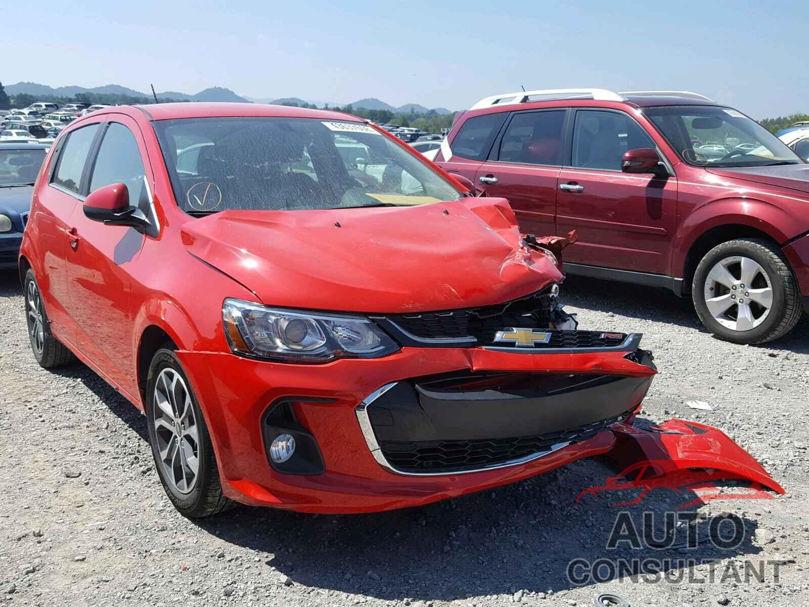 CHEVROLET SONIC 2017 - 1G1JD6SH7H4143510