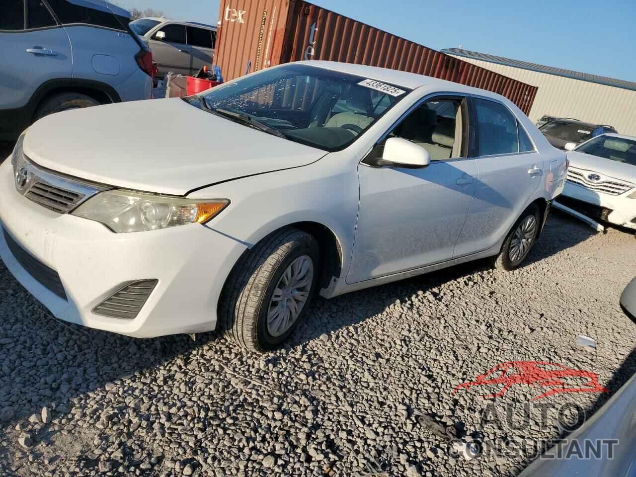 TOYOTA CAMRY 2012 - 4T1BF1FK2CU509716
