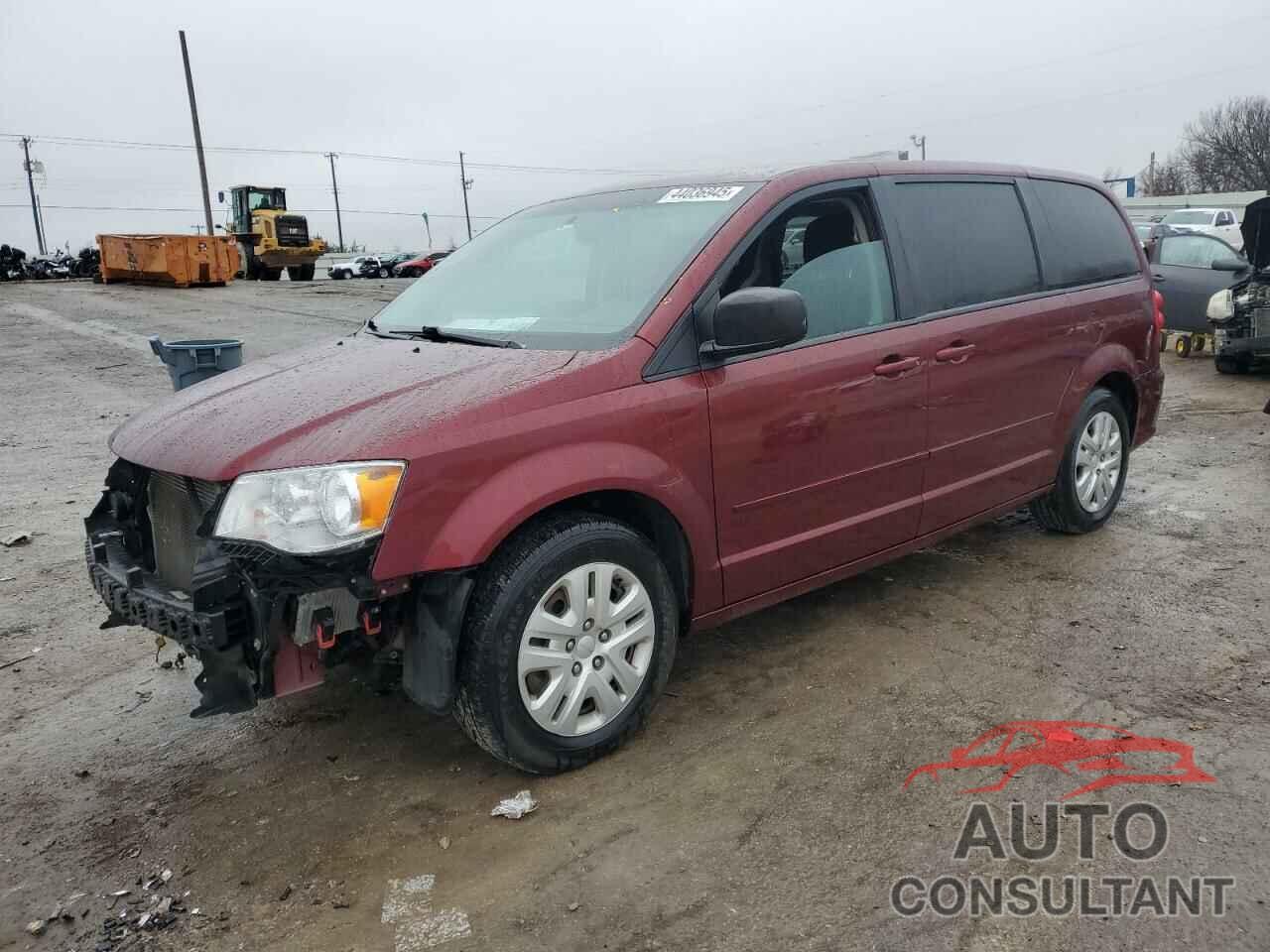 DODGE CARAVAN 2017 - 2C4RDGBG6HR602188