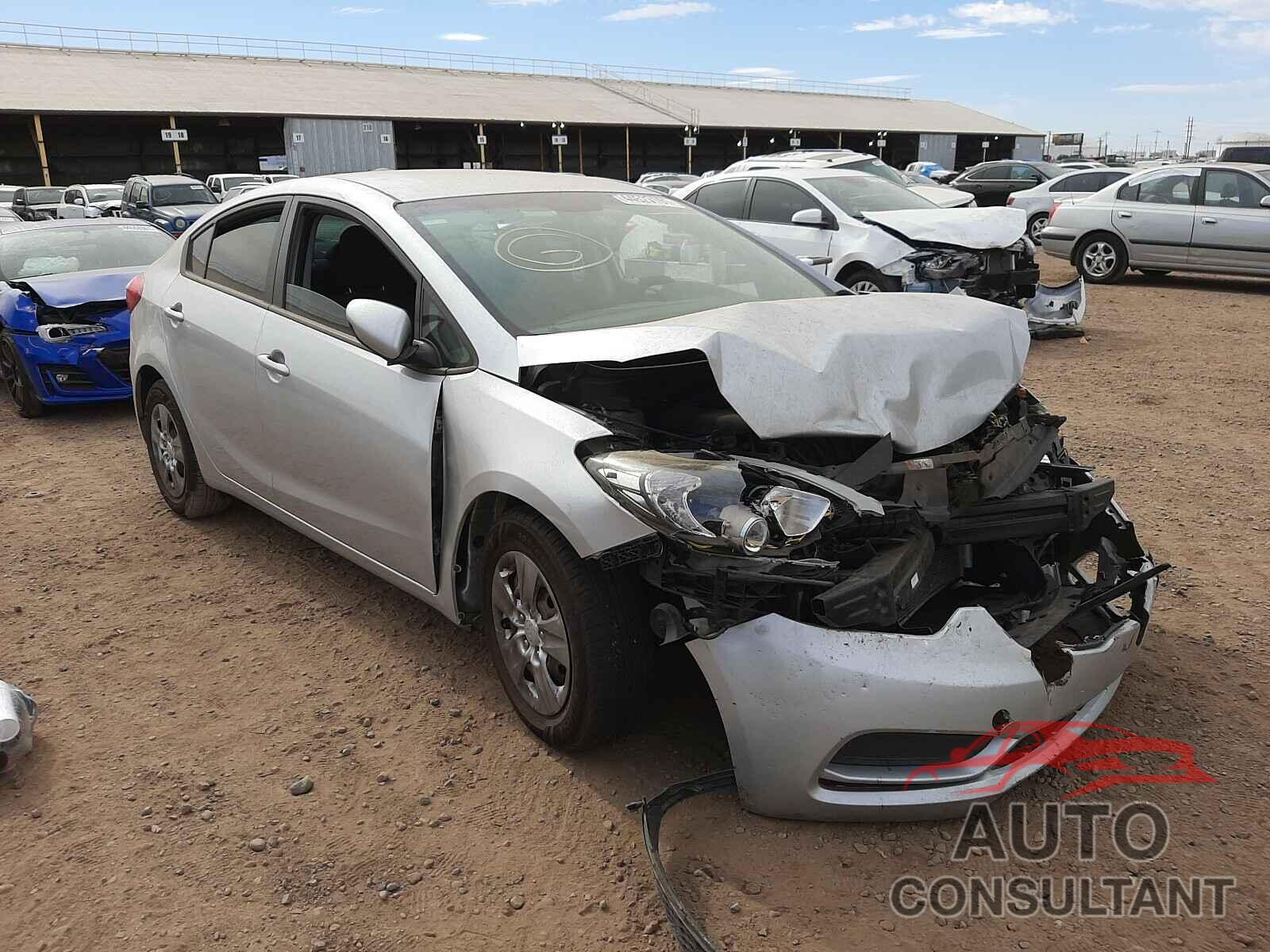KIA FORTE 2016 - KNAFK4A64G5550410
