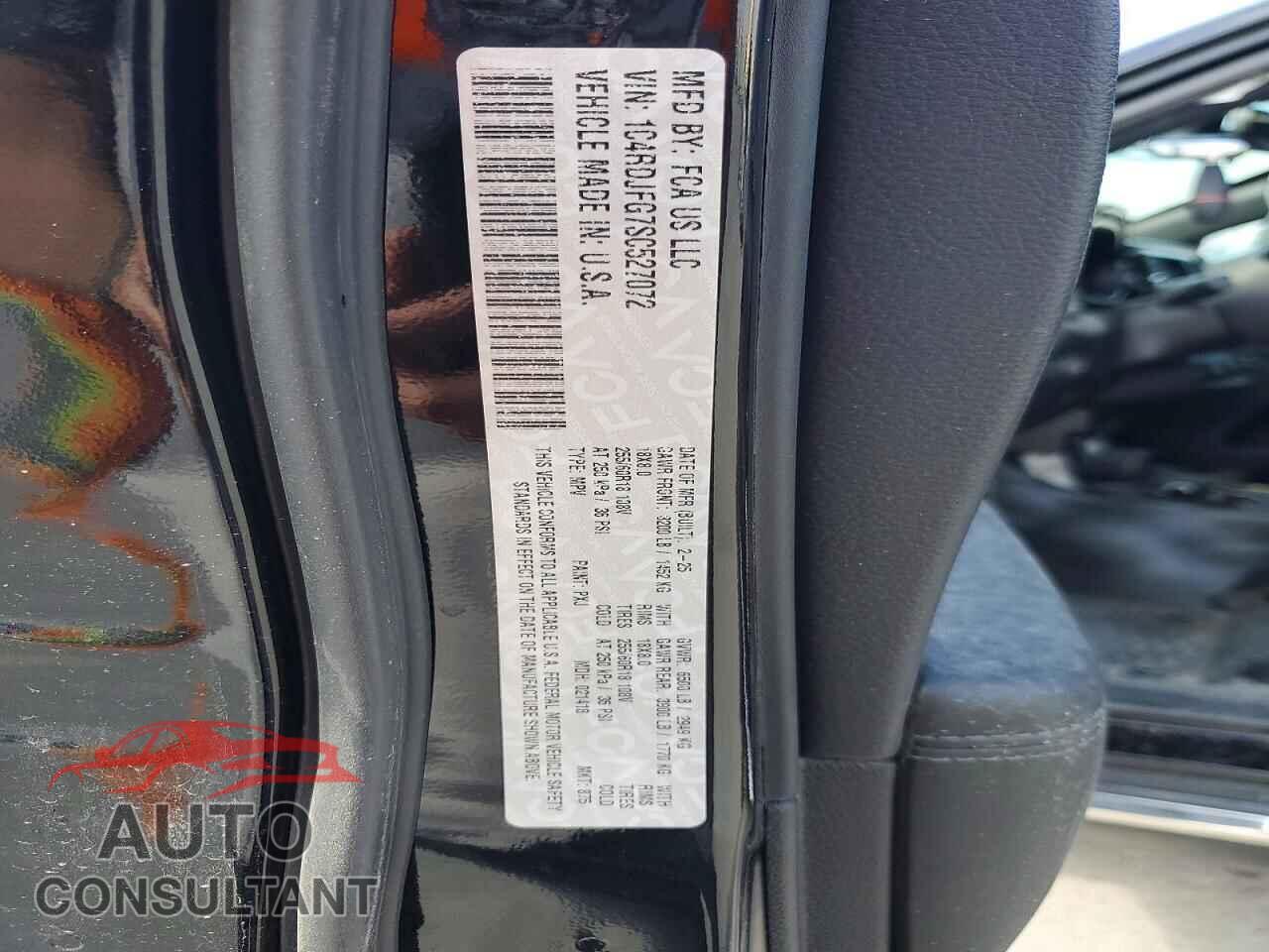 DODGE DURANGO 2025 - 1C4RDJFG7SC527072