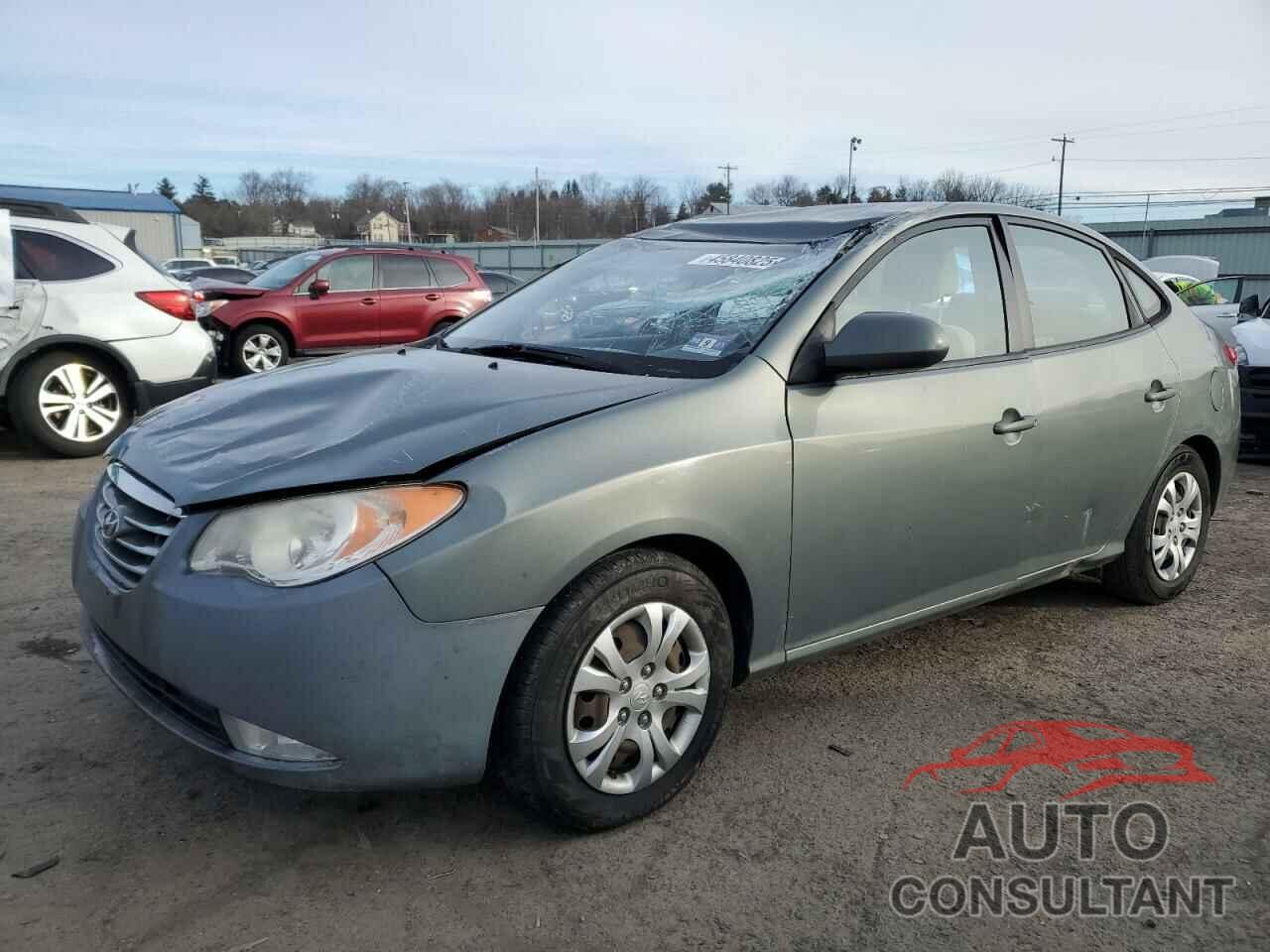 HYUNDAI ELANTRA 2010 - KMHDU4AD7AU158744