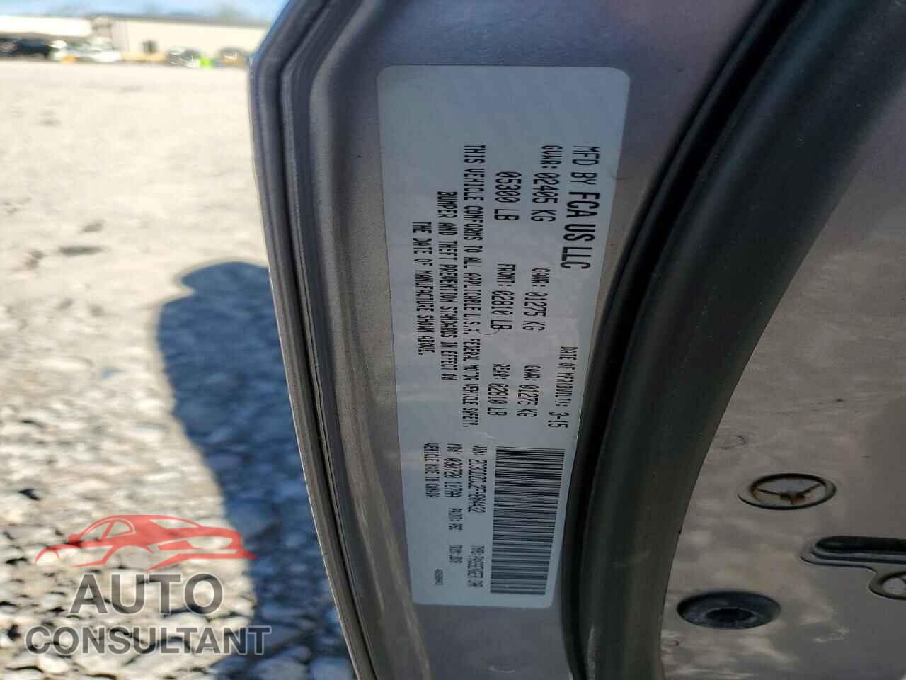 DODGE CHALLENGER 2015 - 2C3CDZDJ2FH804432