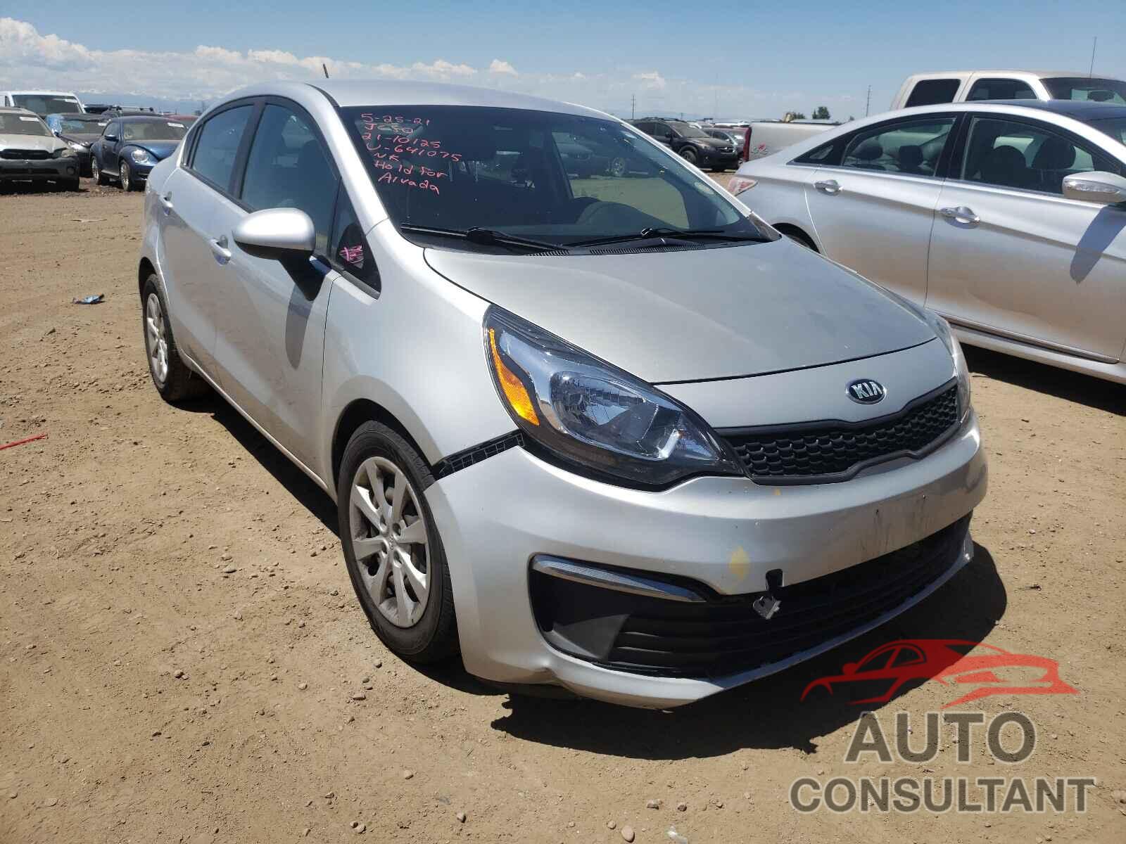 KIA RIO 2016 - KNADM4A36G6691075
