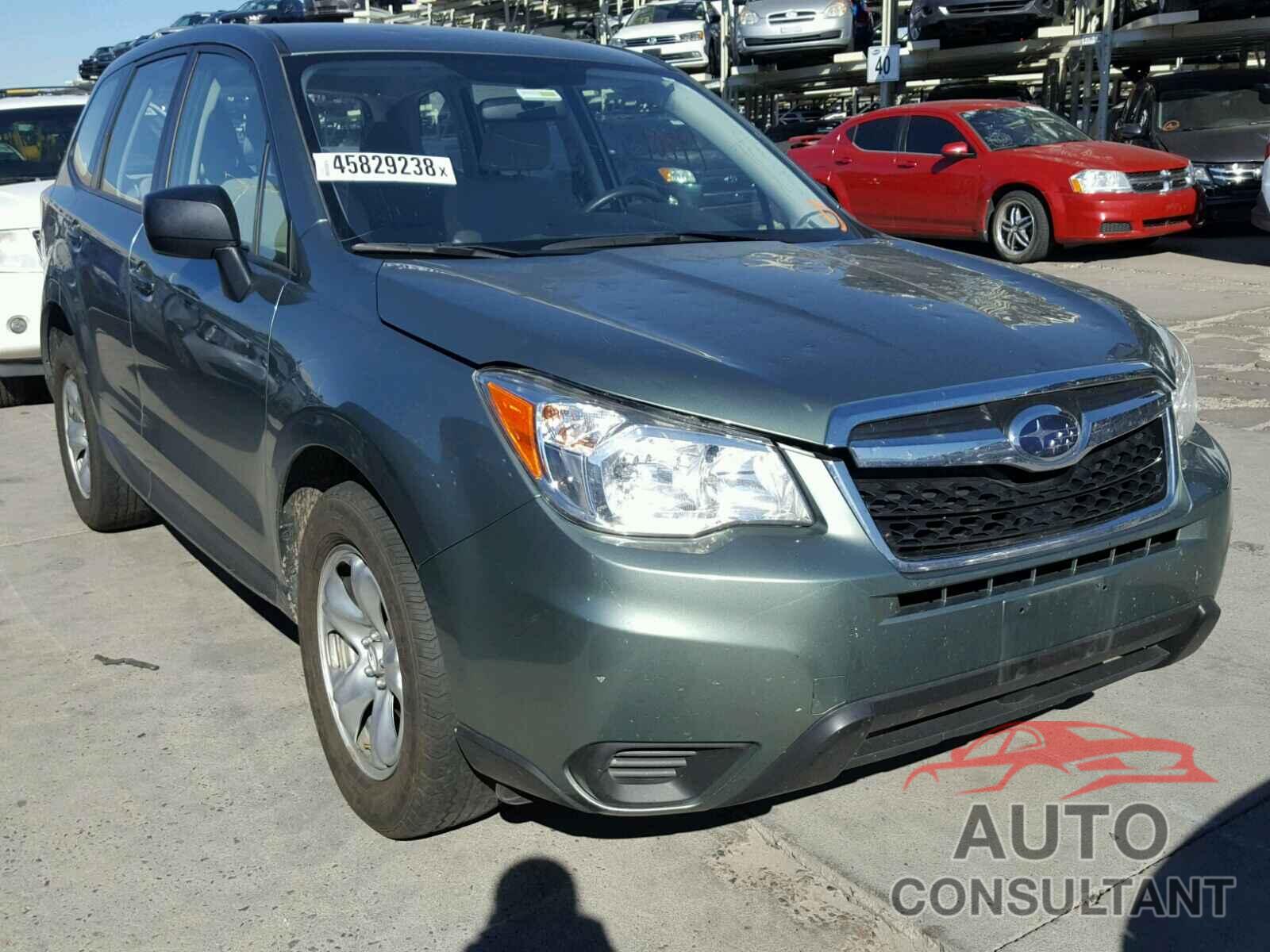 SUBARU FORESTER 2016 - JF2SJAACXGG498408