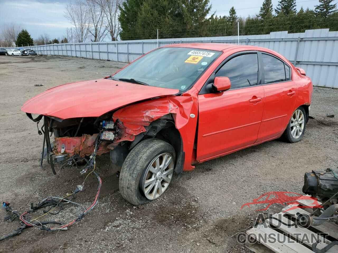 MAZDA 3 2009 - JM1BK32F091187611