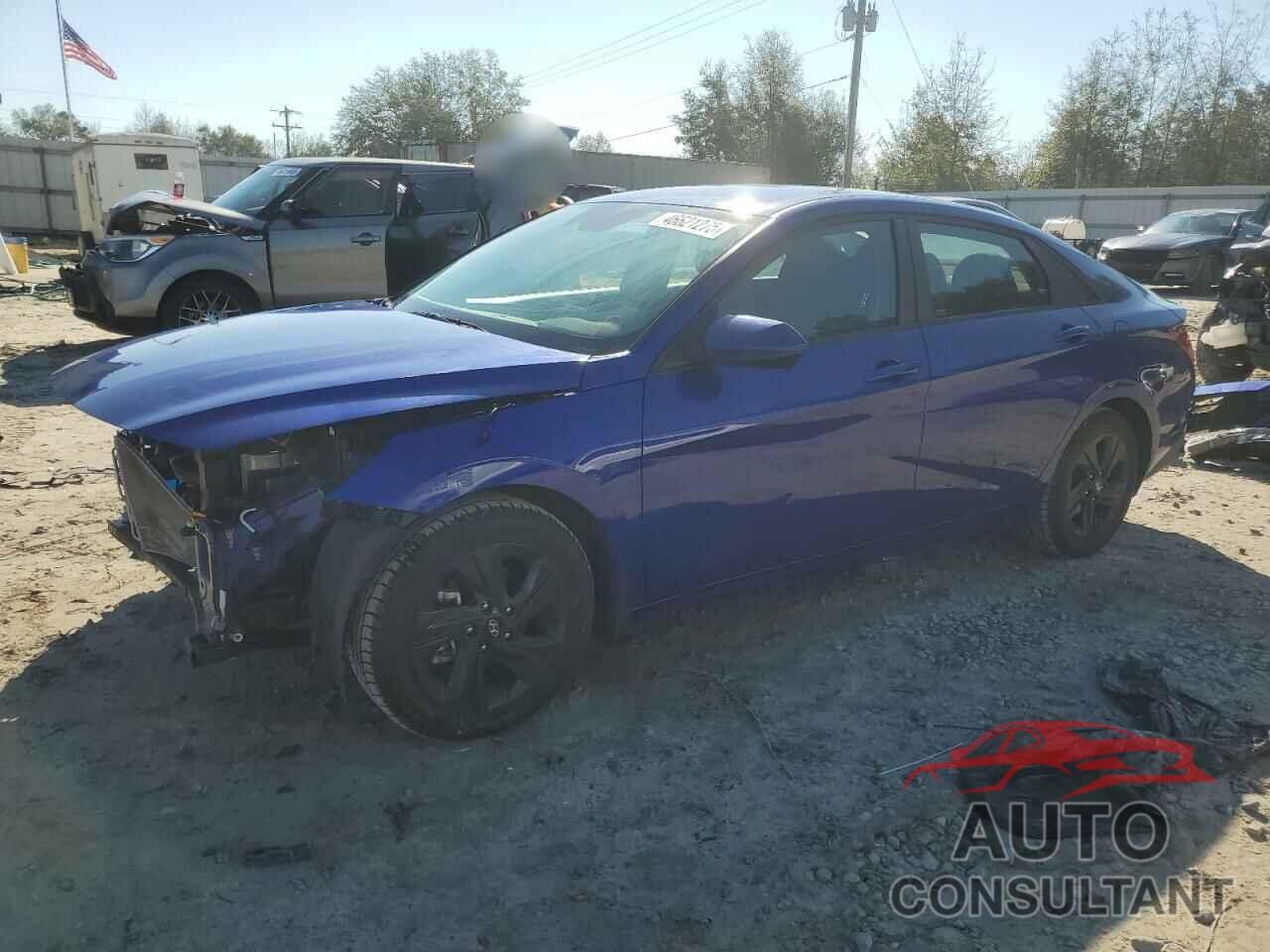 HYUNDAI ELANTRA 2022 - KMHLM4AG7NU312154