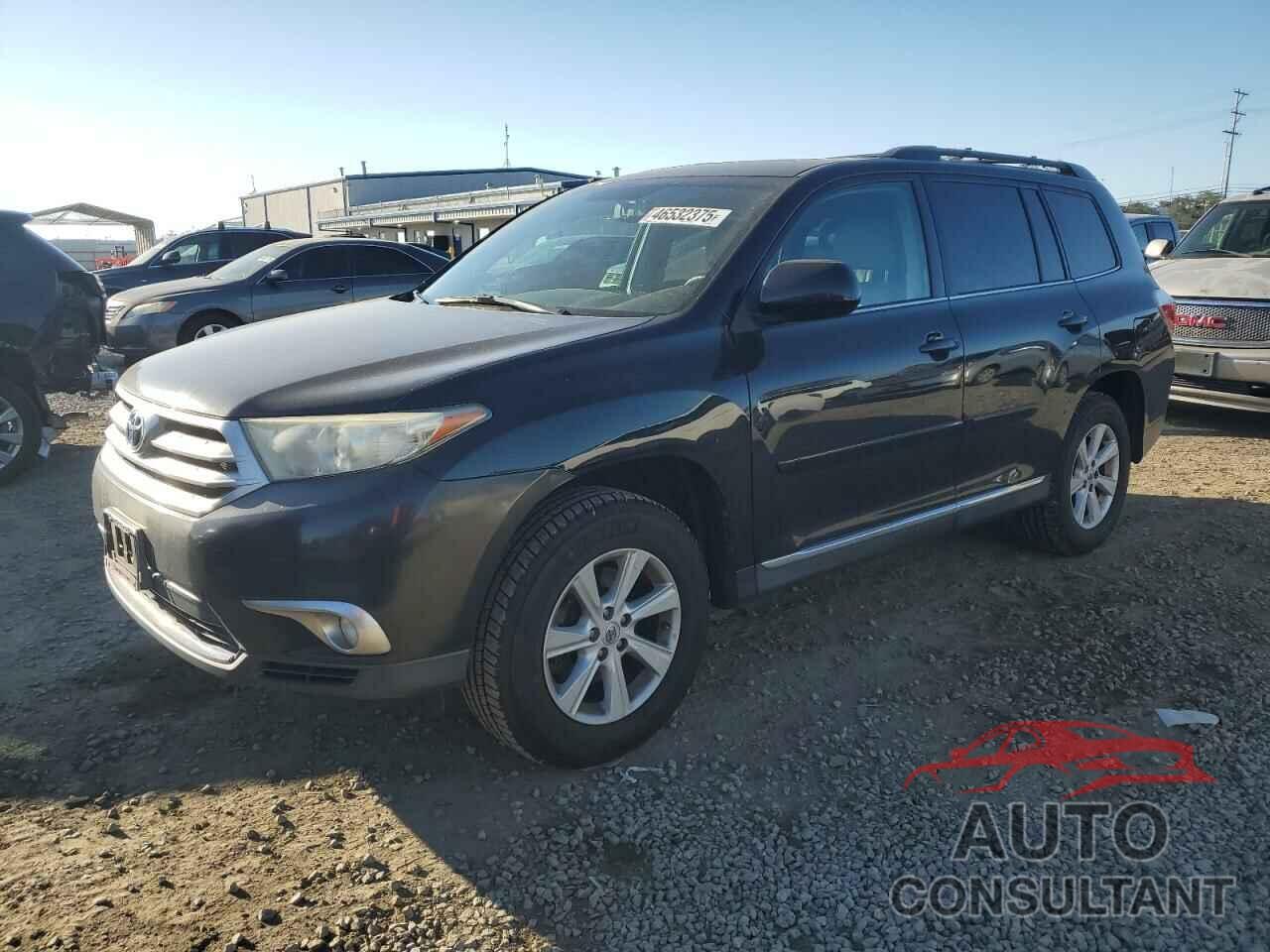 TOYOTA HIGHLANDER 2013 - 5TDZK3EH6DS096222