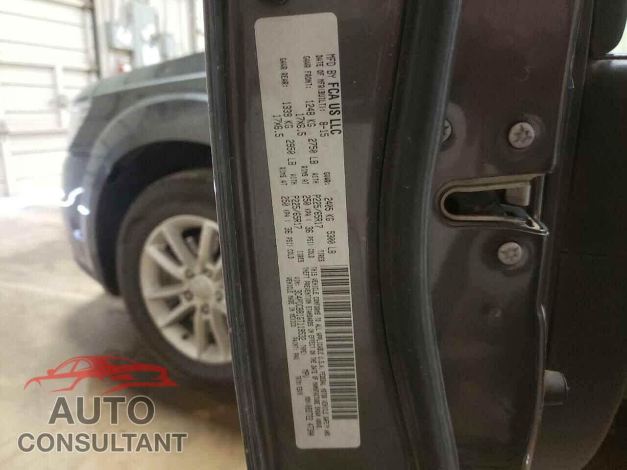 DODGE JOURNEY 2016 - 3C4PDCBB1GT119532