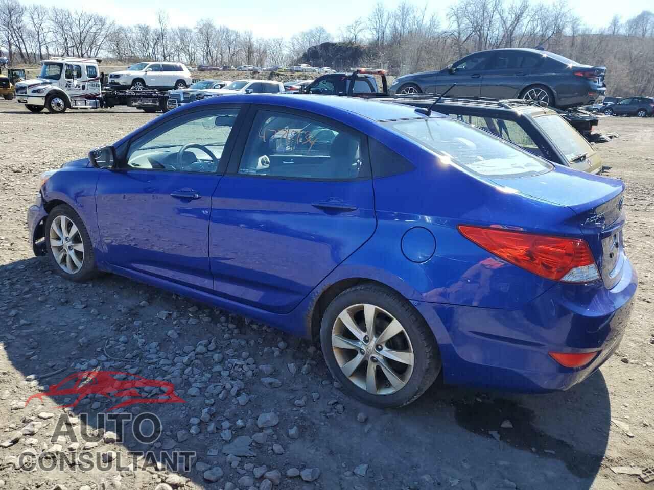 HYUNDAI ACCENT 2014 - KMHCU4AE8EU617841